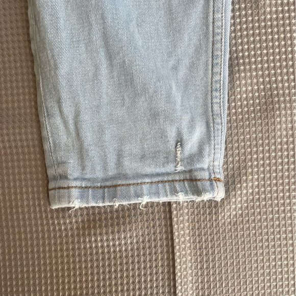 MOST COLLECTION Women’s Light Blue High Waist Mom Most Denim Jeans Size 25 - Picture 5 of 14